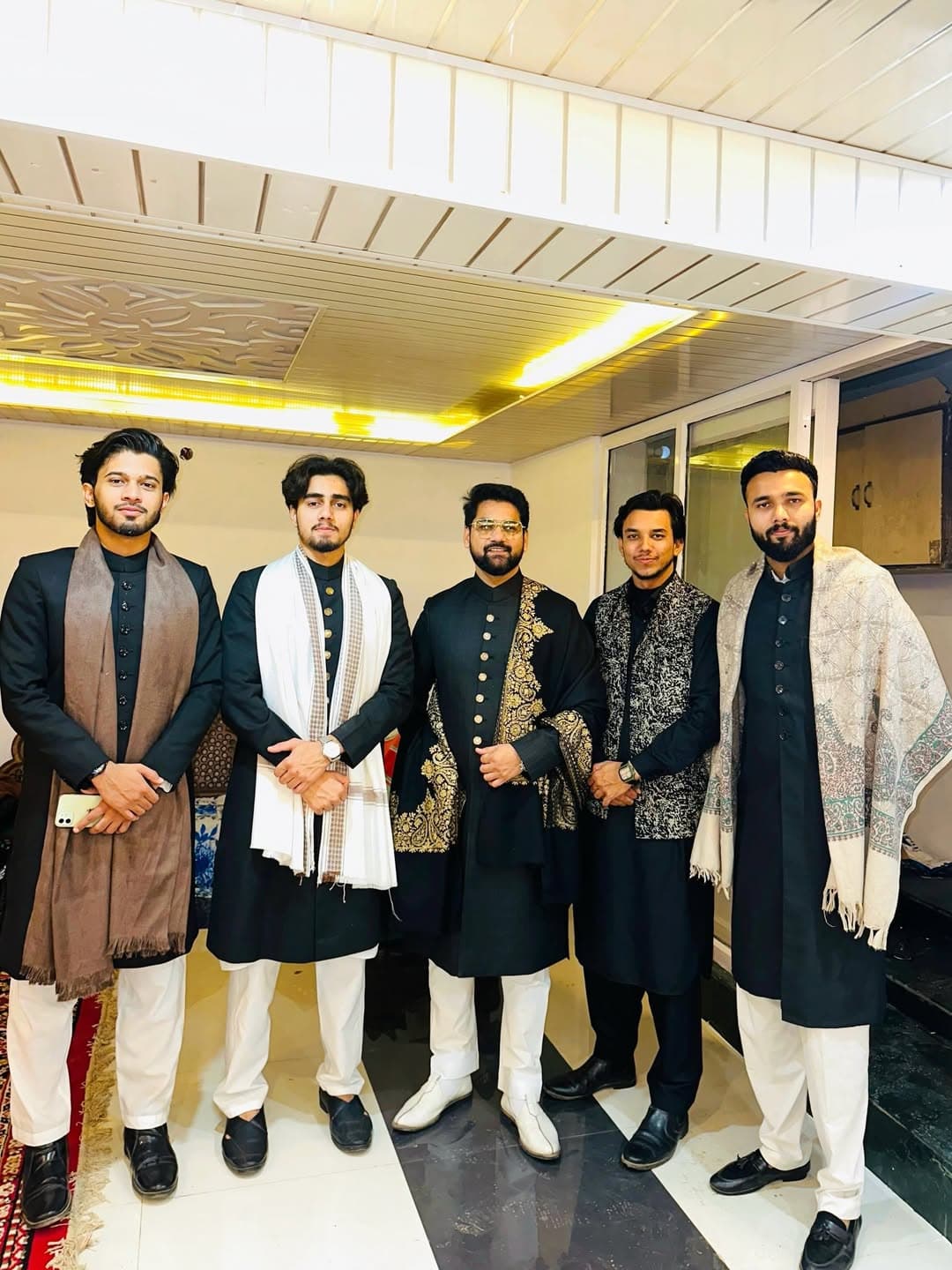 Faizan Ilahi, Sufi singer, during a live performance.